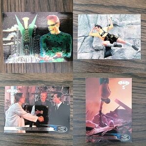 Vtg 90s Movies Trading Cards Ace Ventura Batman Robin Jim Carrey Fandom Retro